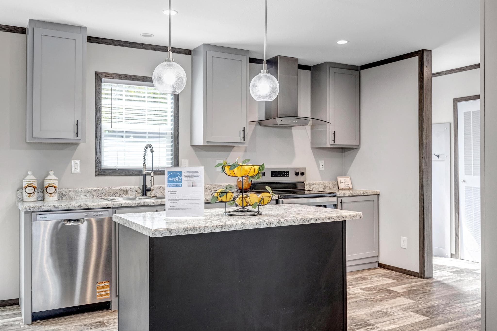 The emerald kitchen home features