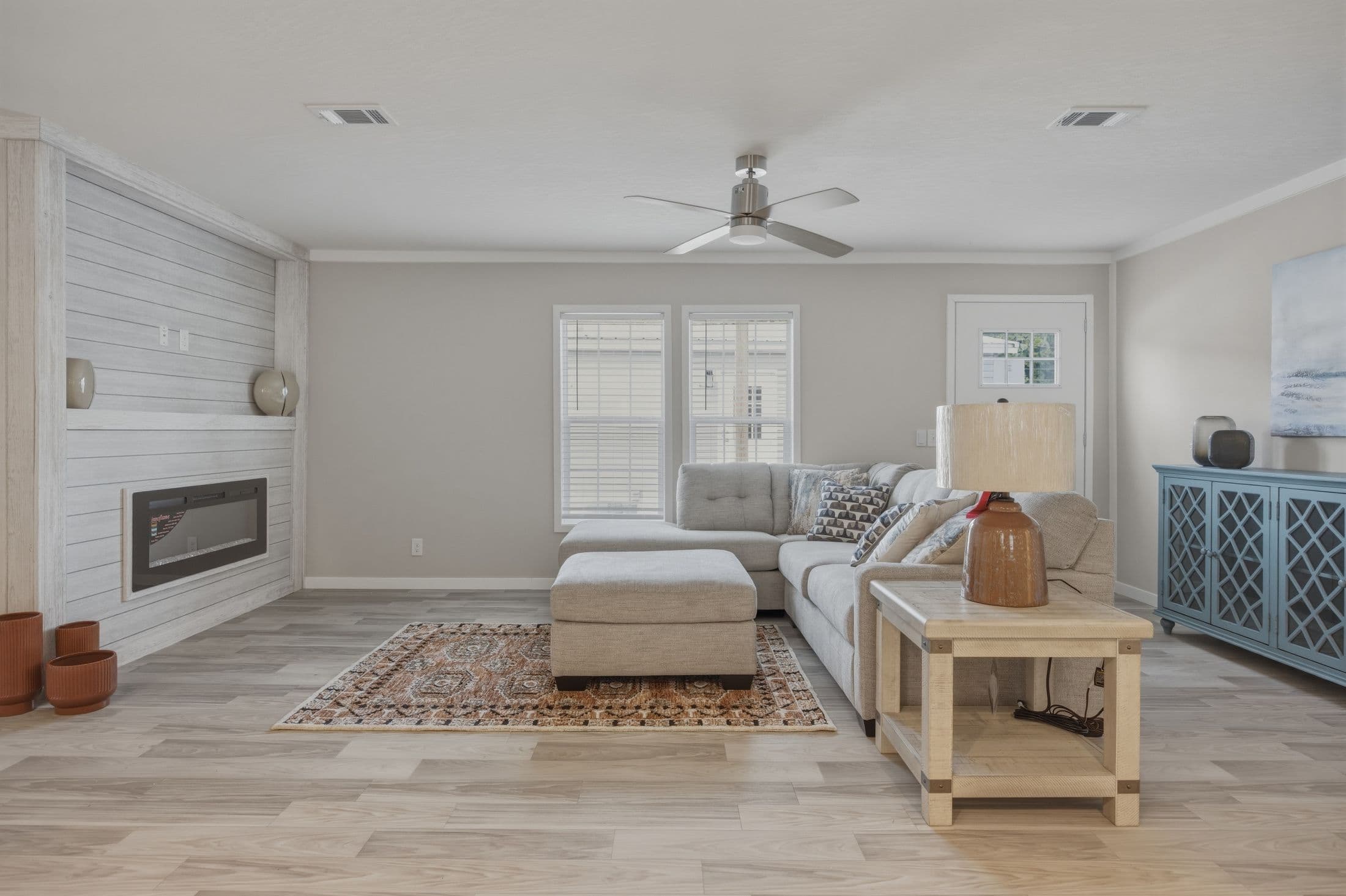 The emerald  home features