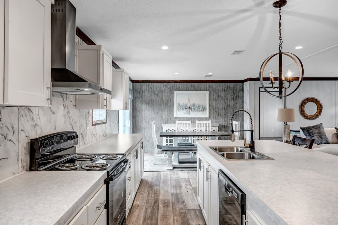 The violet kitchen home features