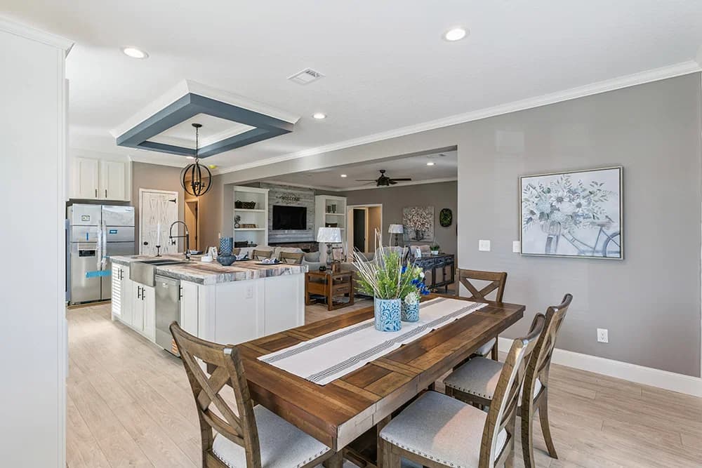 Cobblestone kitchen home features