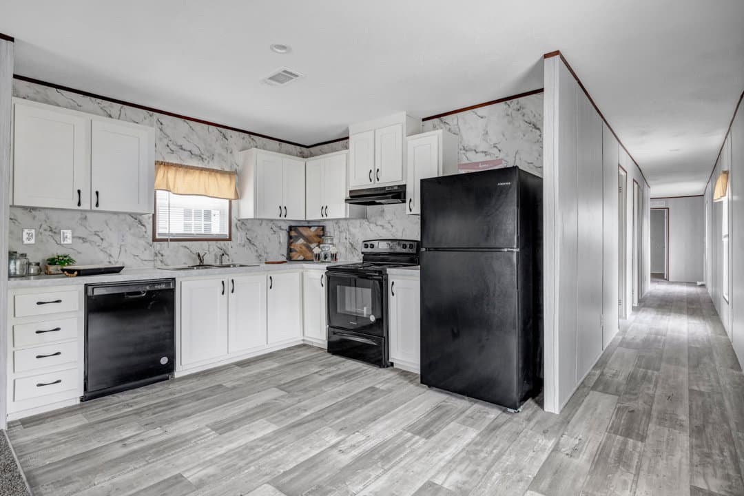 The zircon kitchen home features