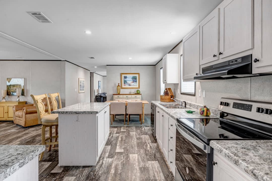 The topaz kitchen home features