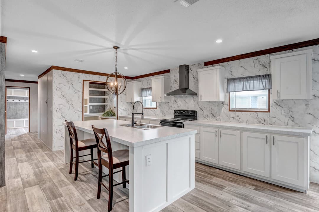 The violet kitchen home features