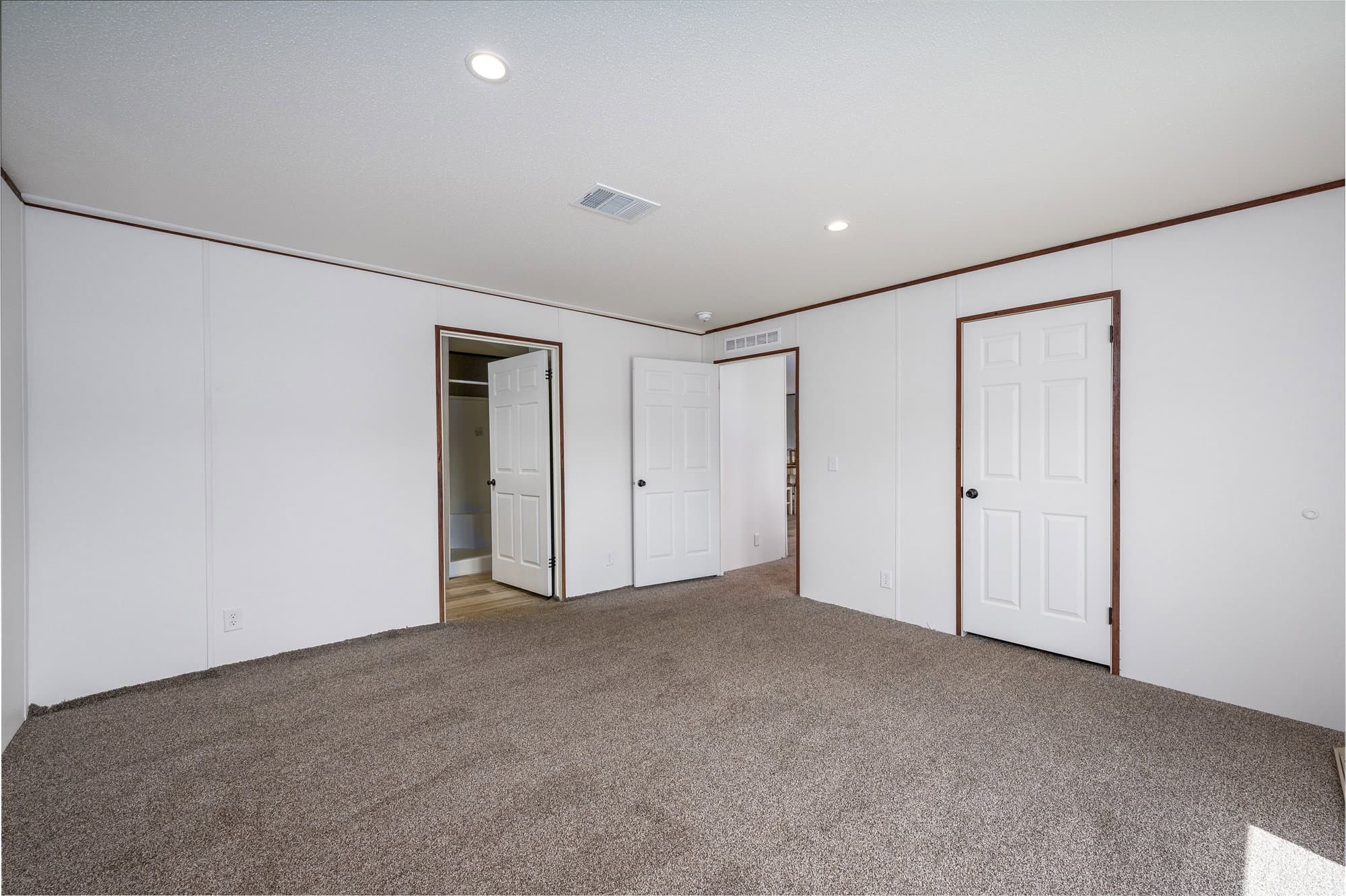 The rock bedroom home features