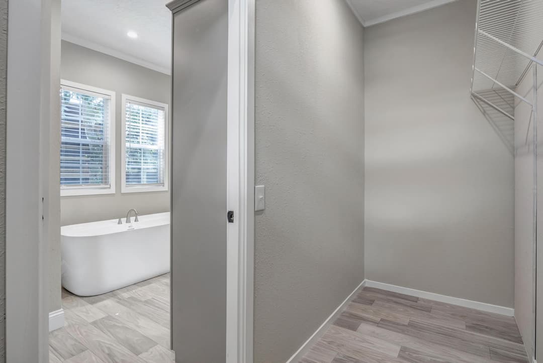 The jade interior home features