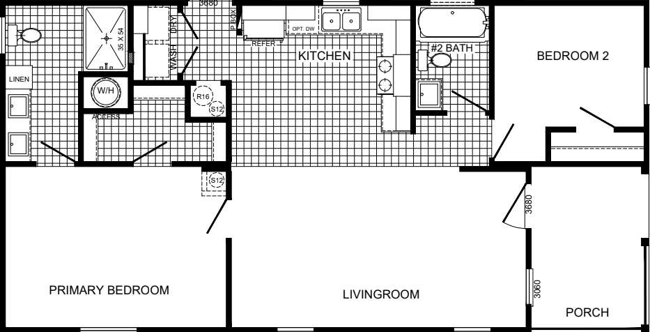 Champion community 2444437 floor plan home features