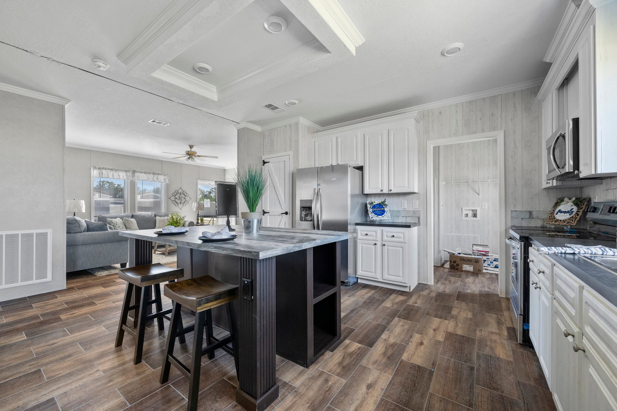 Keaton w/activity room kitchen home features