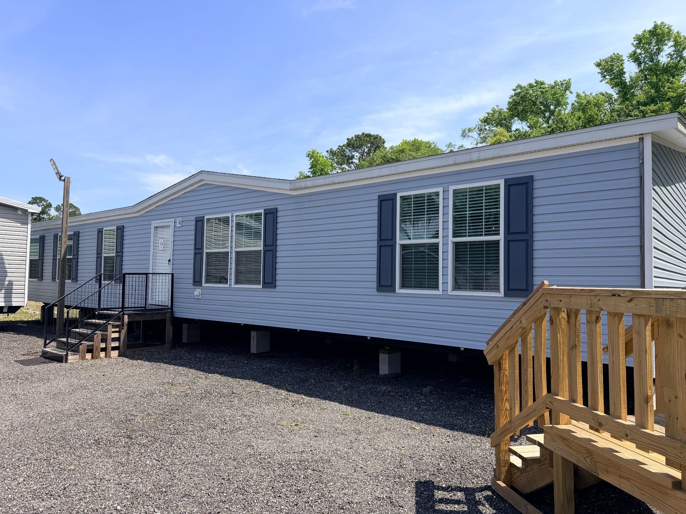 The blue diamond hero home features