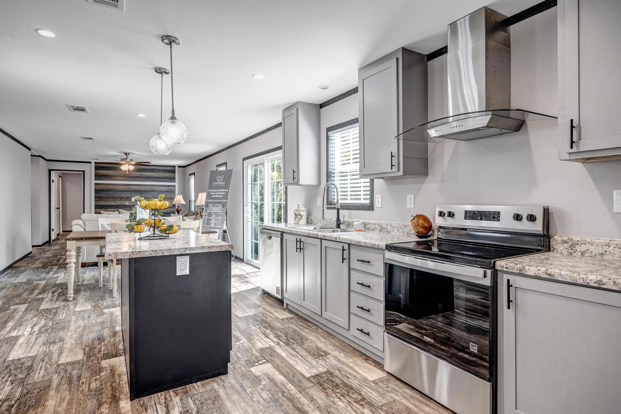 The emerald kitchen home features