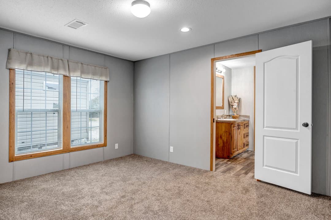 The crystal interior home features