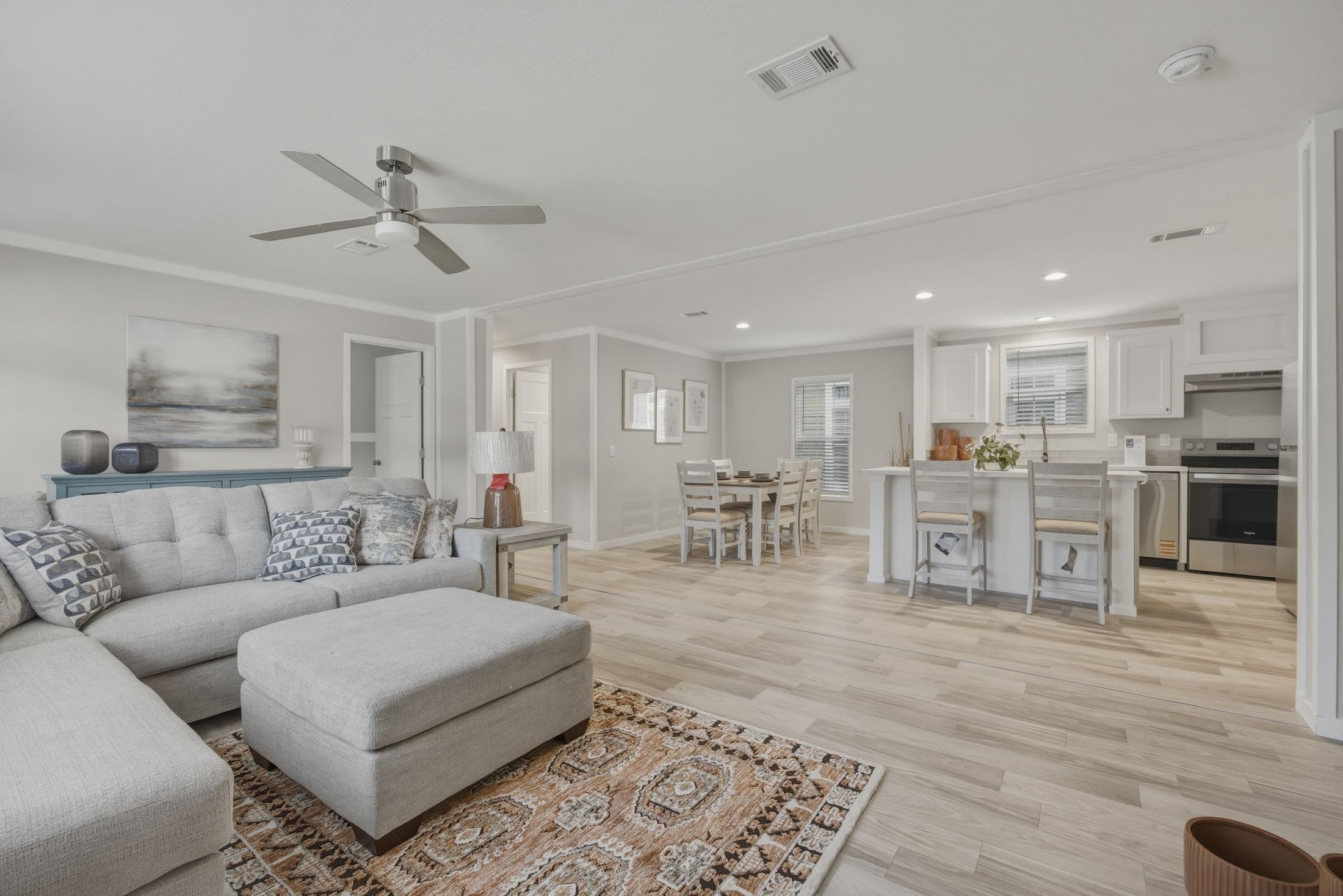 The emerald  home features