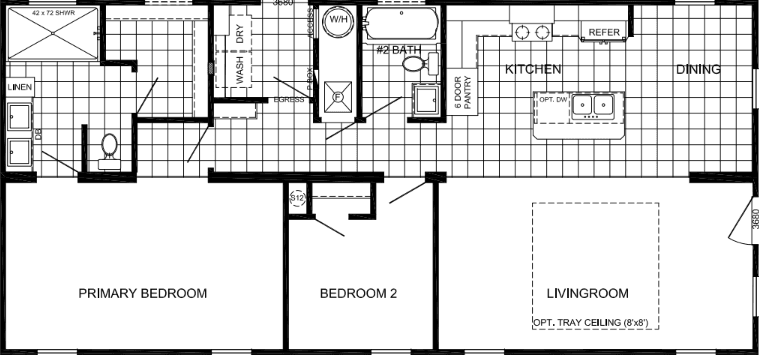 Champion community 2448471 floor plan home features