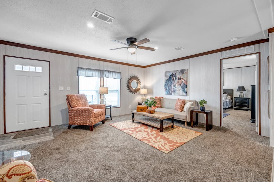 The tourmaline interior home features