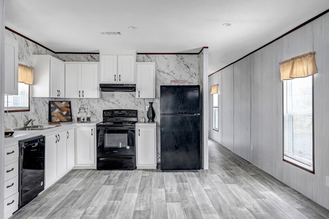 The zircon kitchen home features