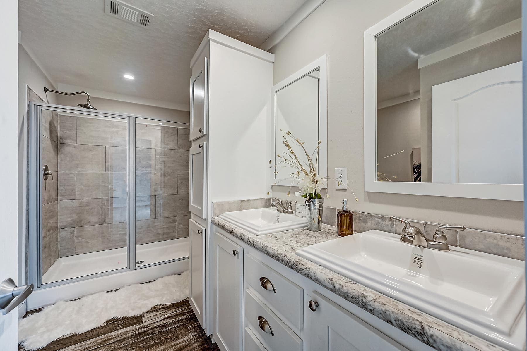 Champion community bathroom home features