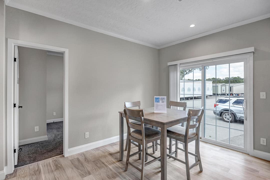 The jade interior home features