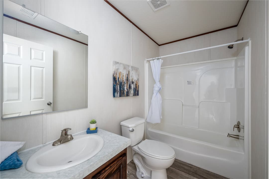 The curry bathroom home features