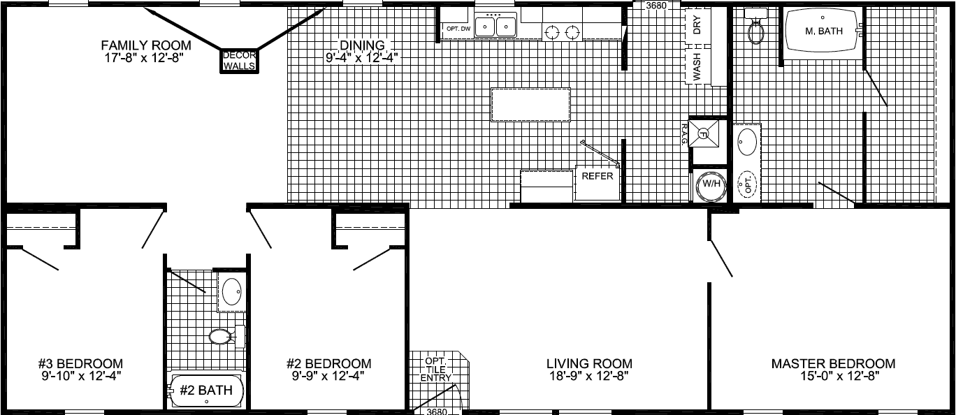 Gunner floor plan home features