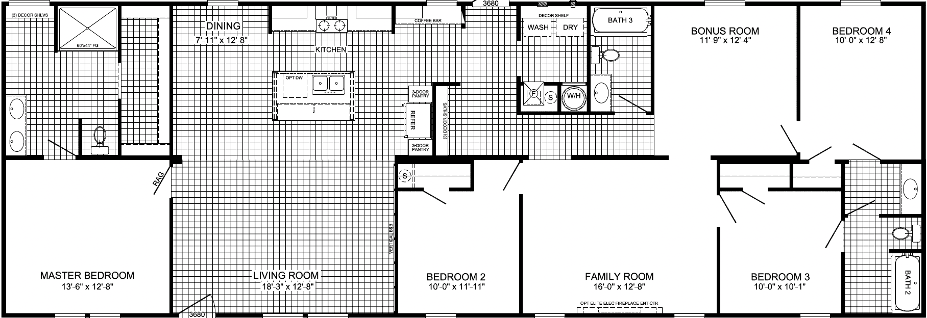 Blitz floor plan home features
