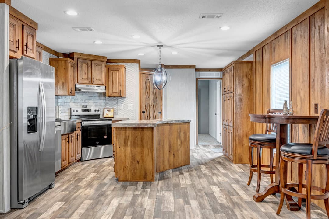 The crystal kitchen home features