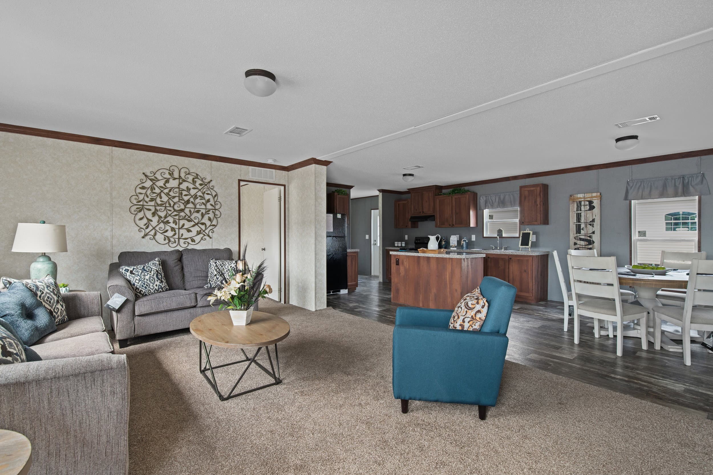 Spartan interior home features