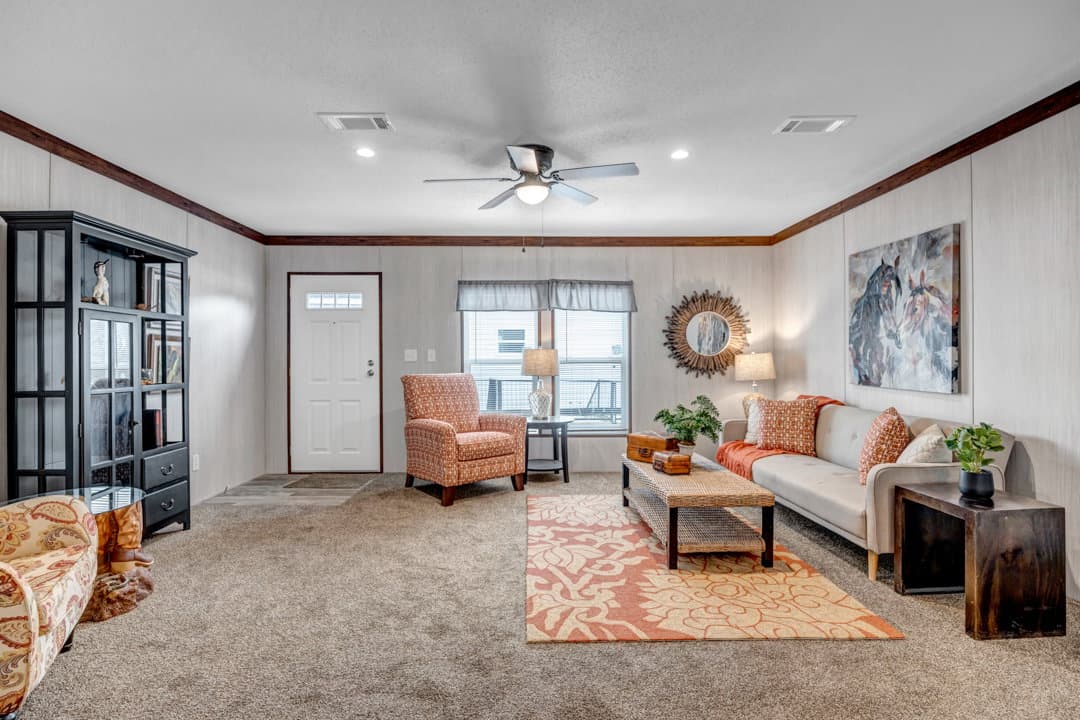 The tourmaline interior home features