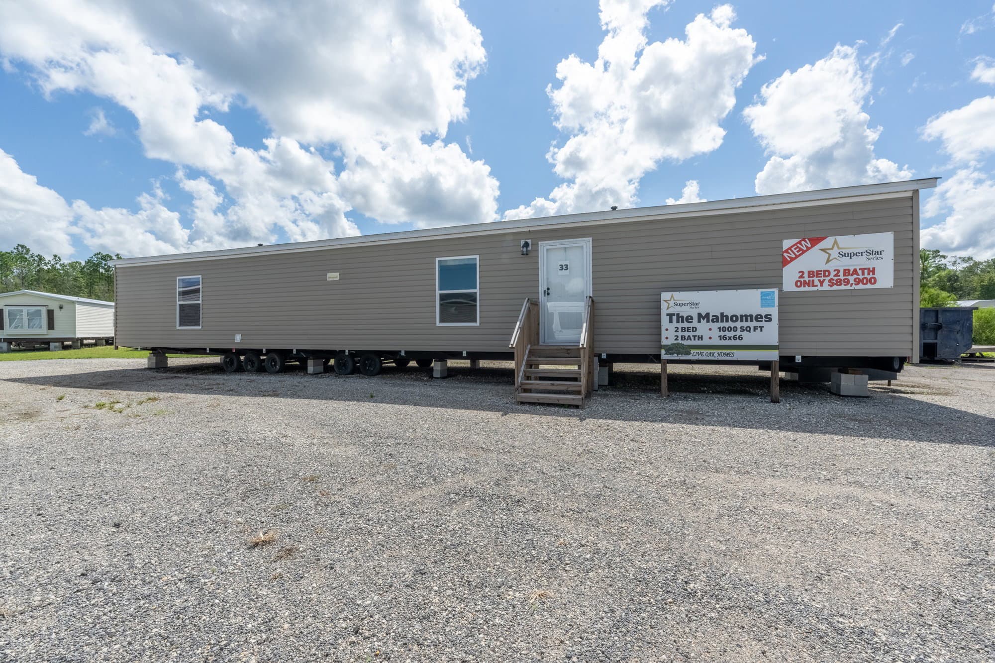 The mahomes elevation and exterior home features