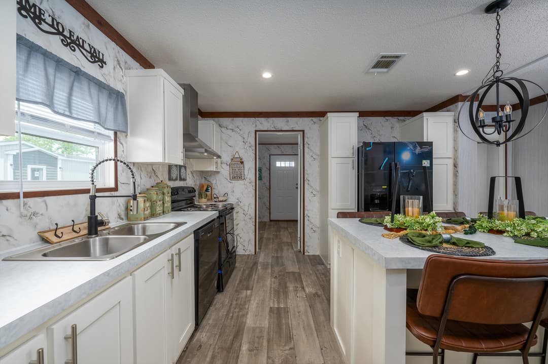 Mill creek kitchen and hero home features