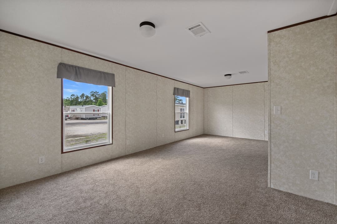 Spartan bedroom home features