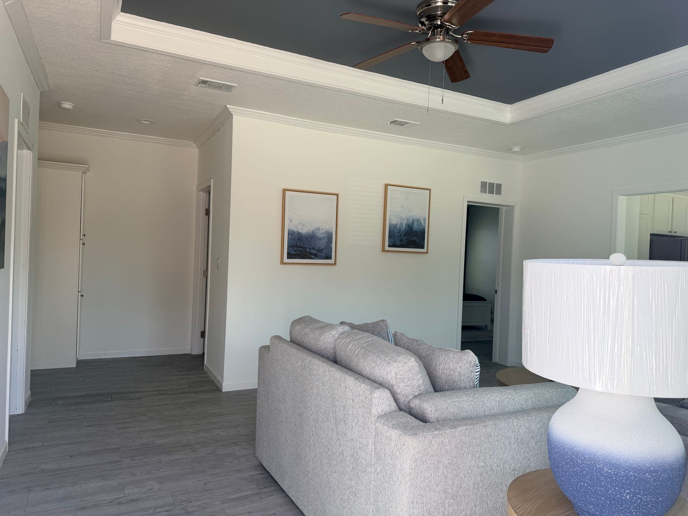 The amethyst  home features