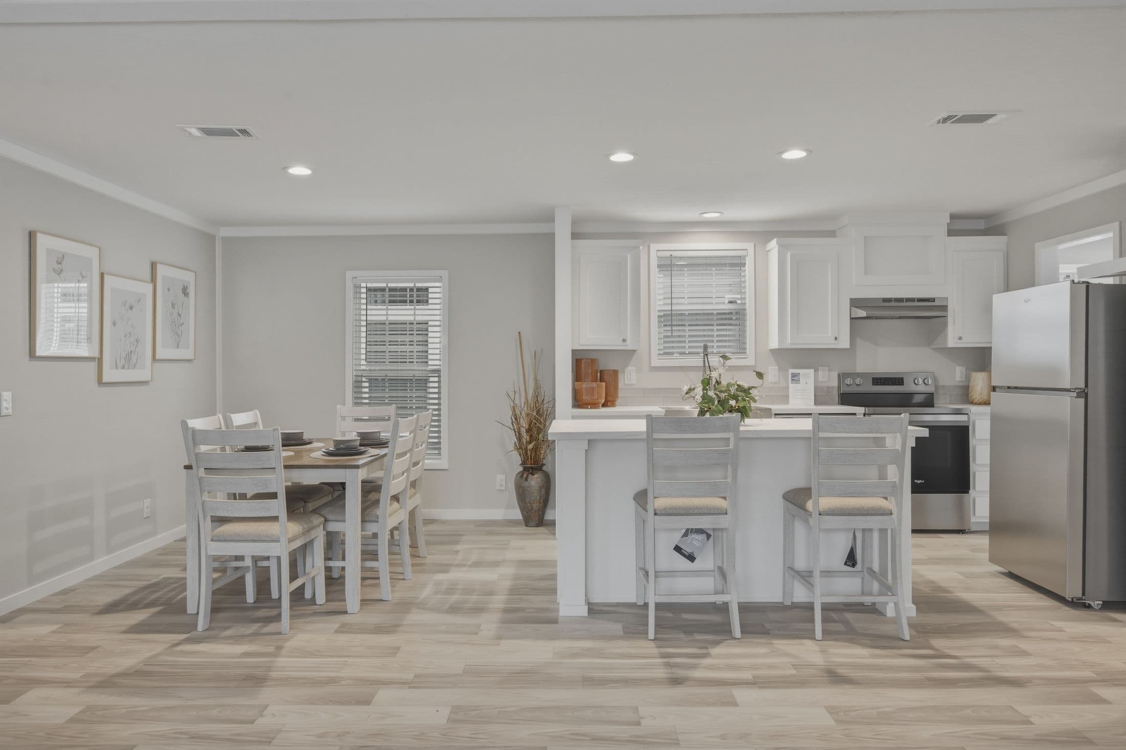 The emerald  home features