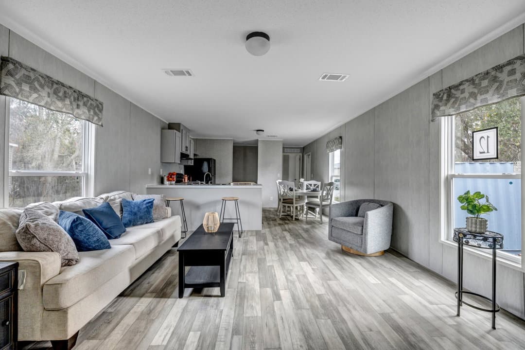 The comet interior home features