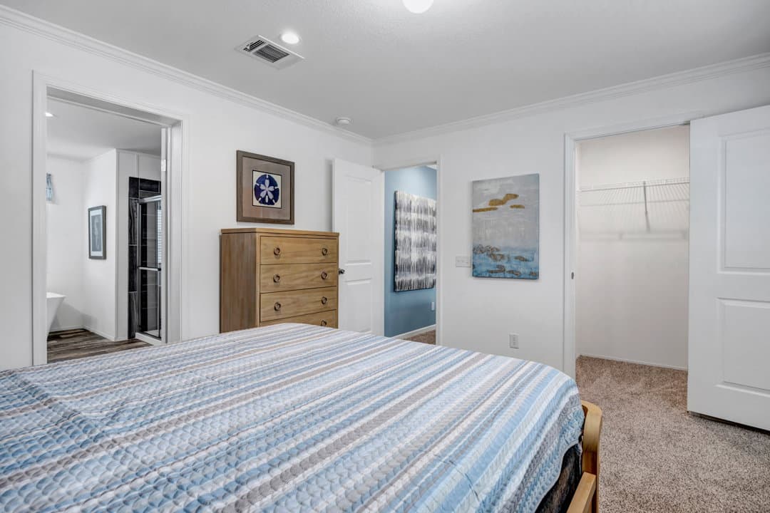 The ruby bedroom home features