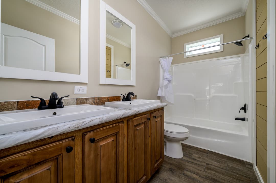 Haven bathroom home features
