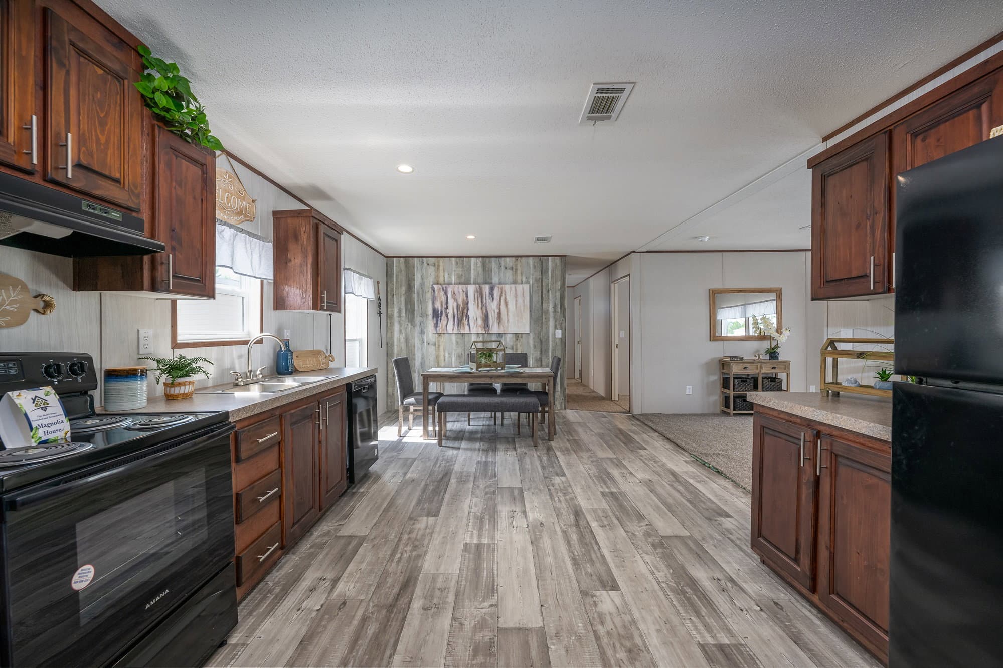 The earnhardt kitchen and hero home features