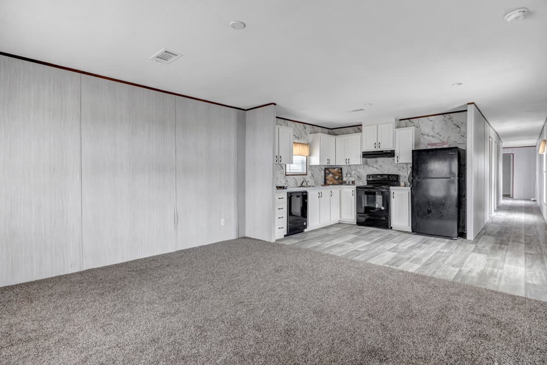 The zircon interior home features