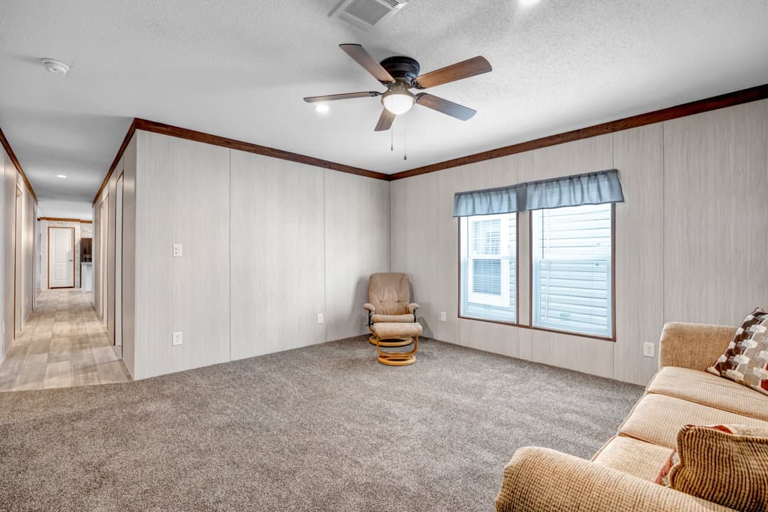 The tourmaline interior home features