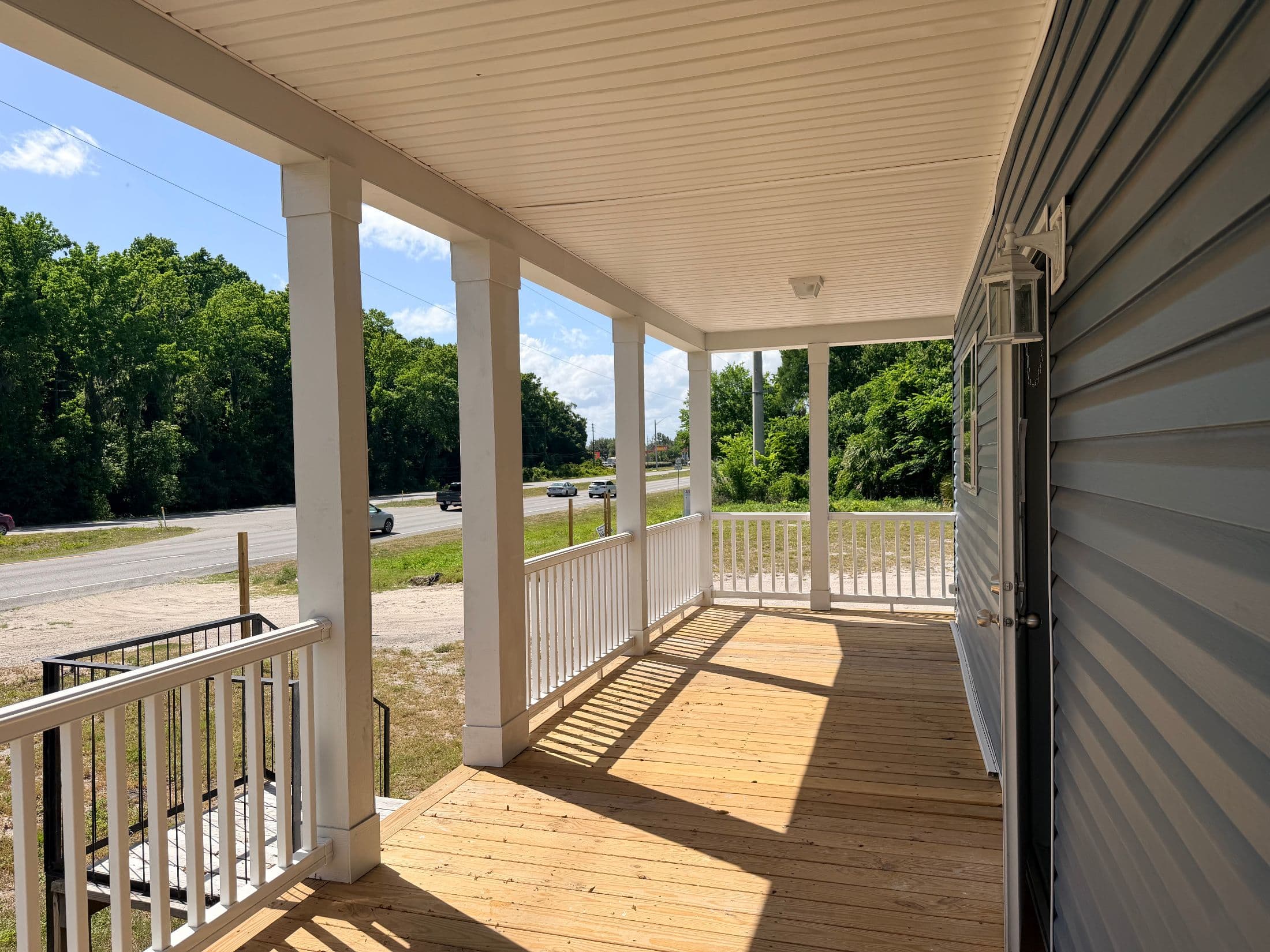 The amethyst  home features