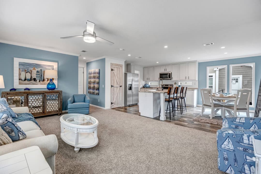 The ruby interior home features