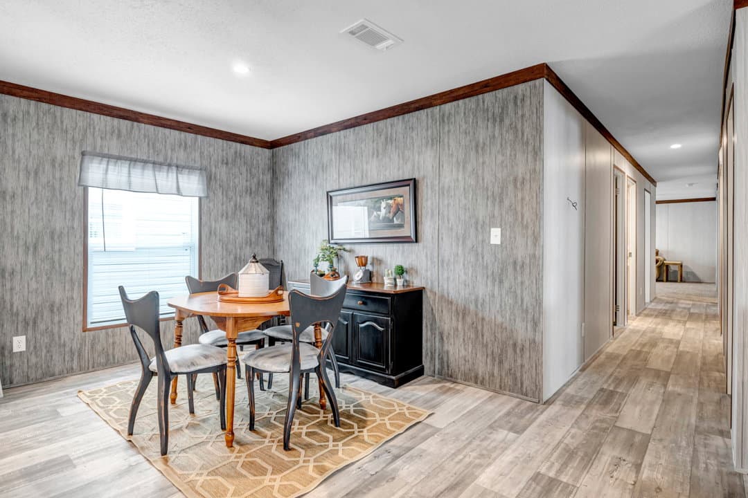 The tourmaline interior home features