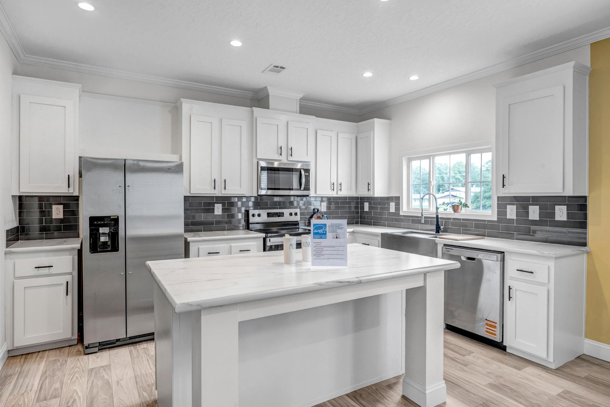 The tanzanite kitchen home features