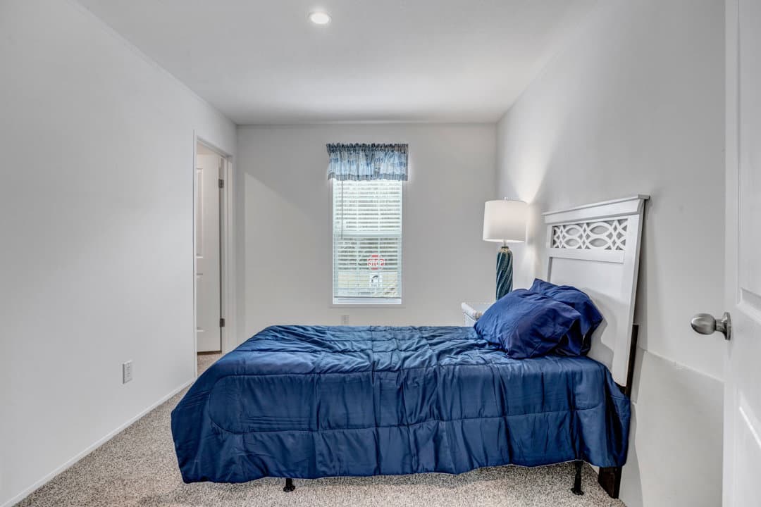 The ruby bedroom home features