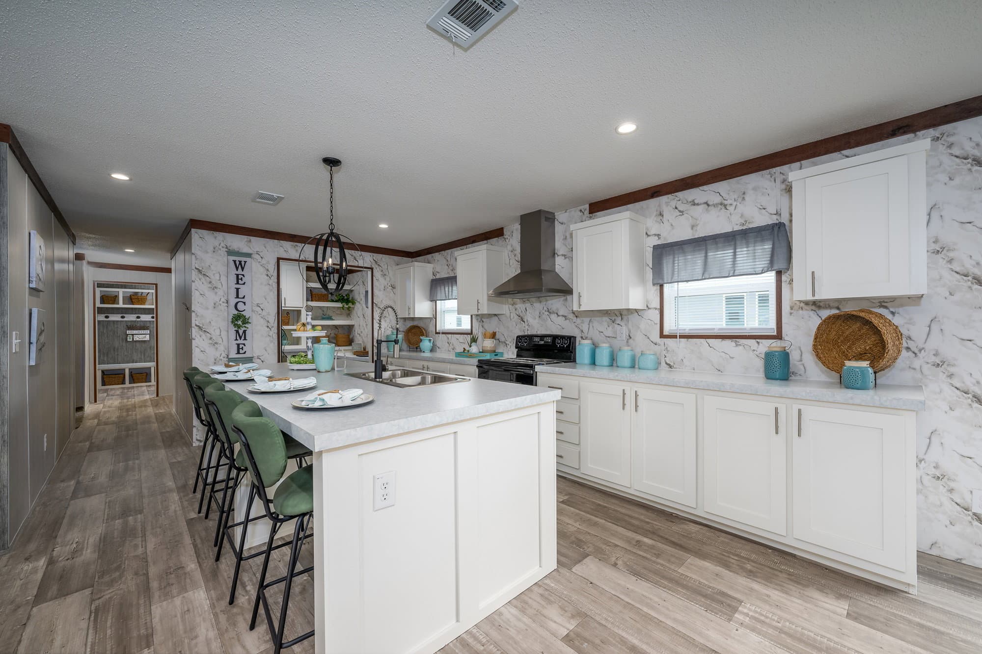 Madison kitchen and hero home features