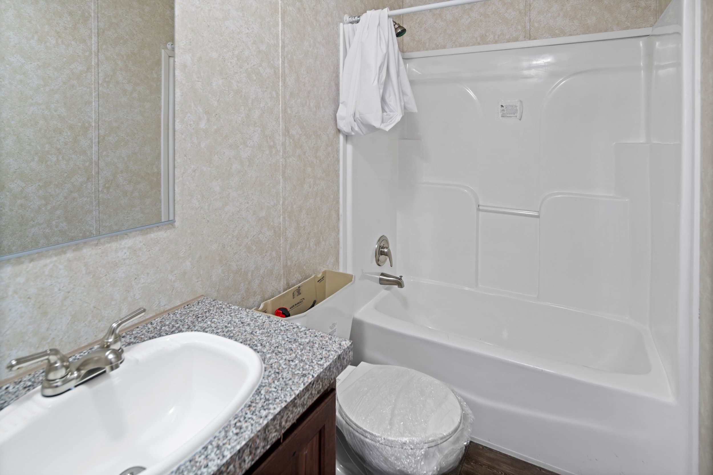 Spark bathroom home features