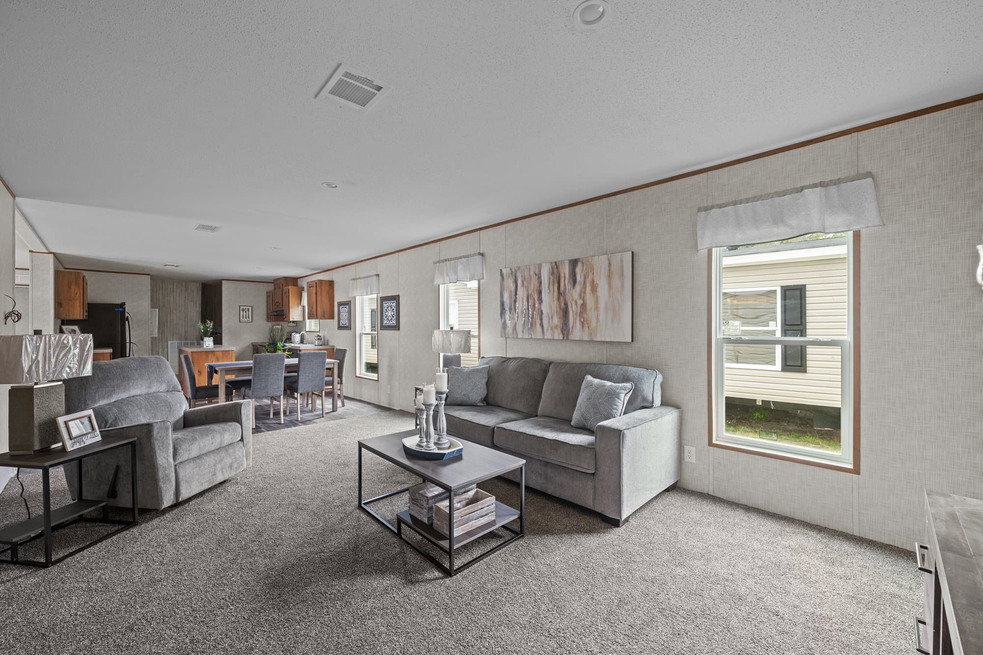 The costner interior home features