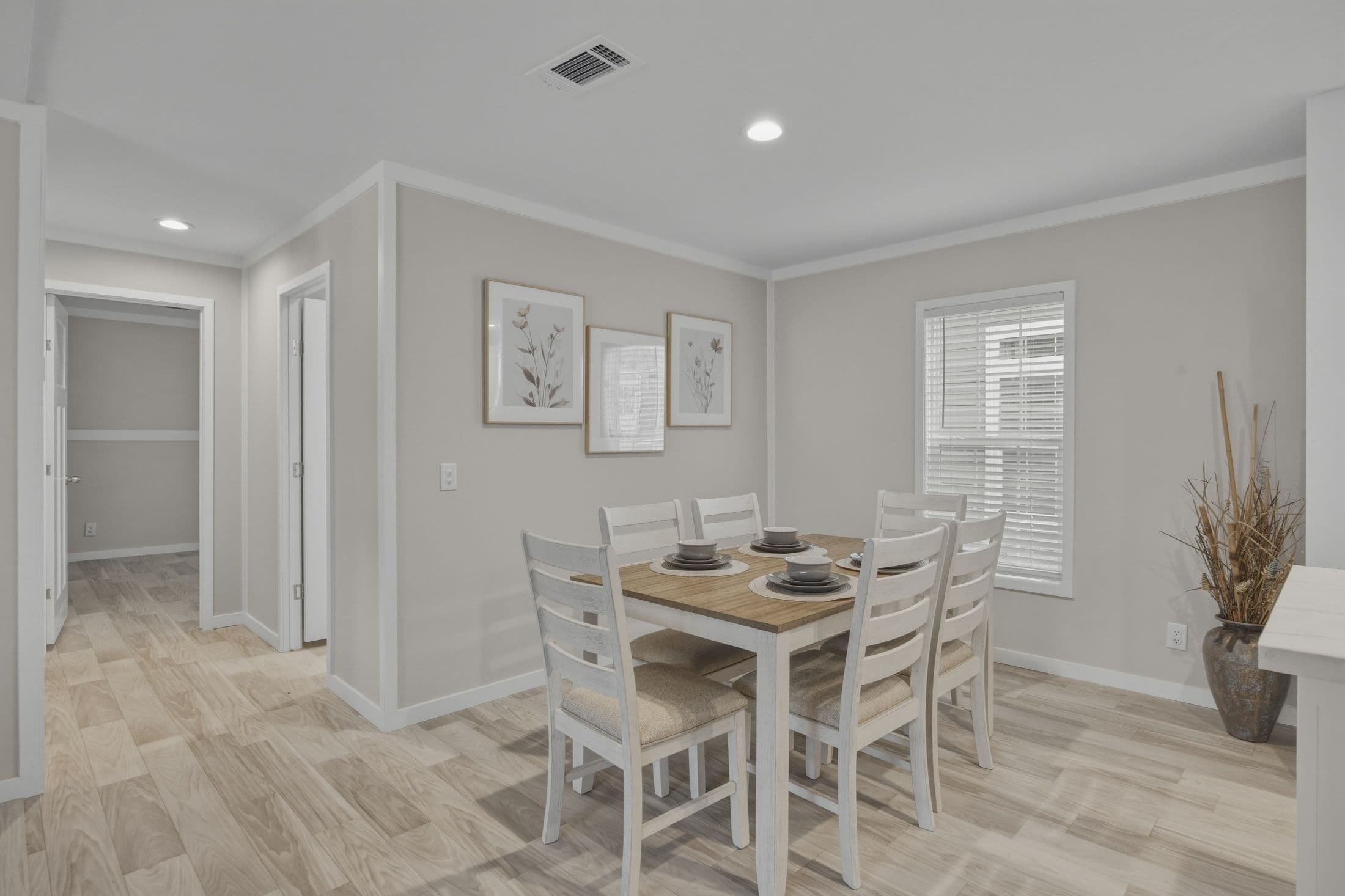 The emerald  home features