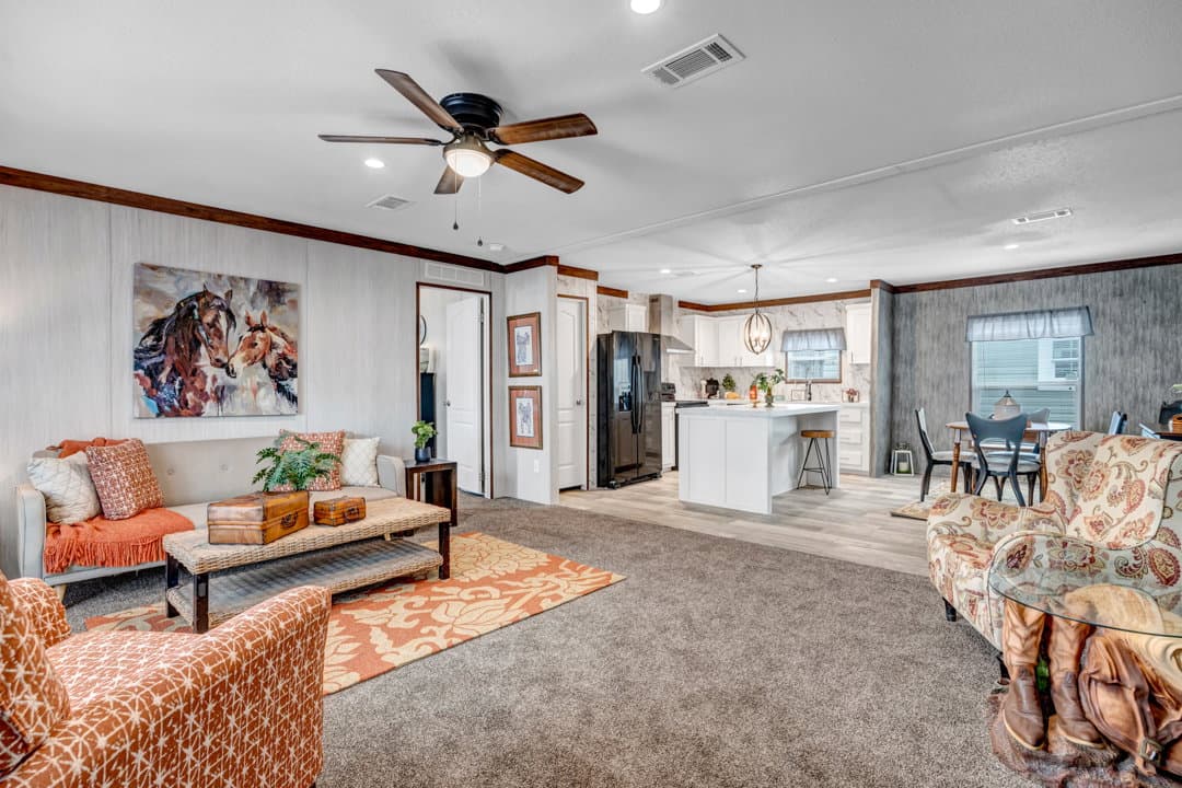 The tourmaline interior home features