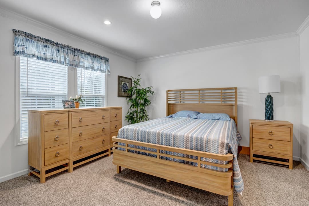 The ruby bedroom home features