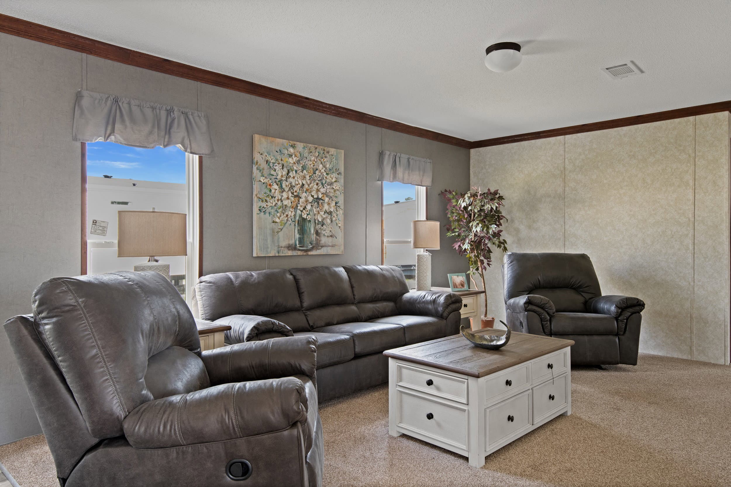 Spartan interior home features