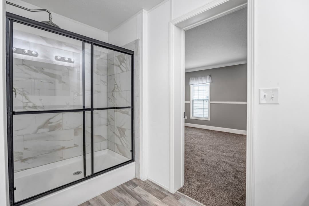 The sapphire bathroom home features